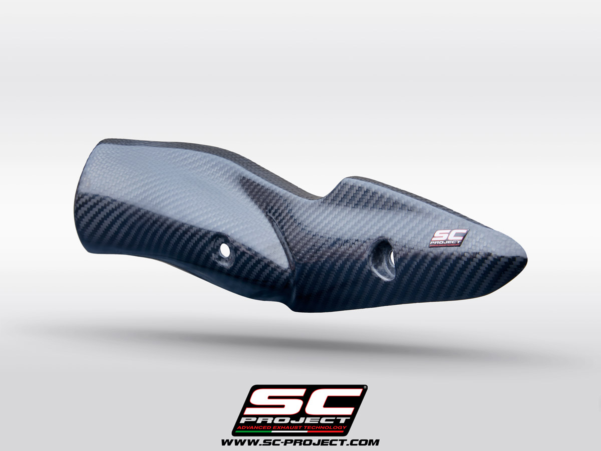 KAWASAKI Z900 (2025) Carbon fibre heat shield protection