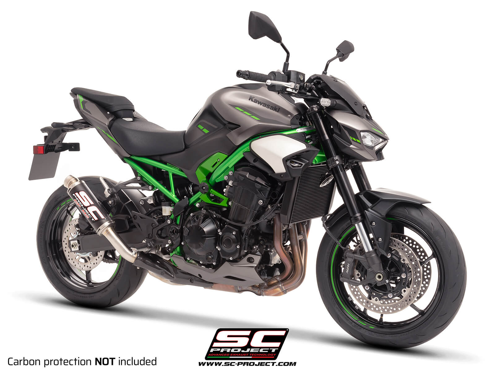 KAWASAKI Z900 (2025) GP-M2 carbon exhaust