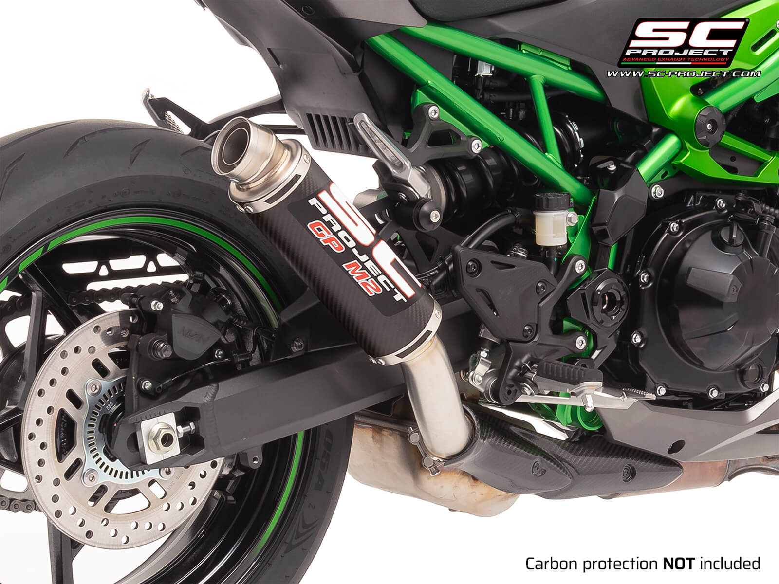 KAWASAKI Z900 (2025) GP-M2 carbon exhaust