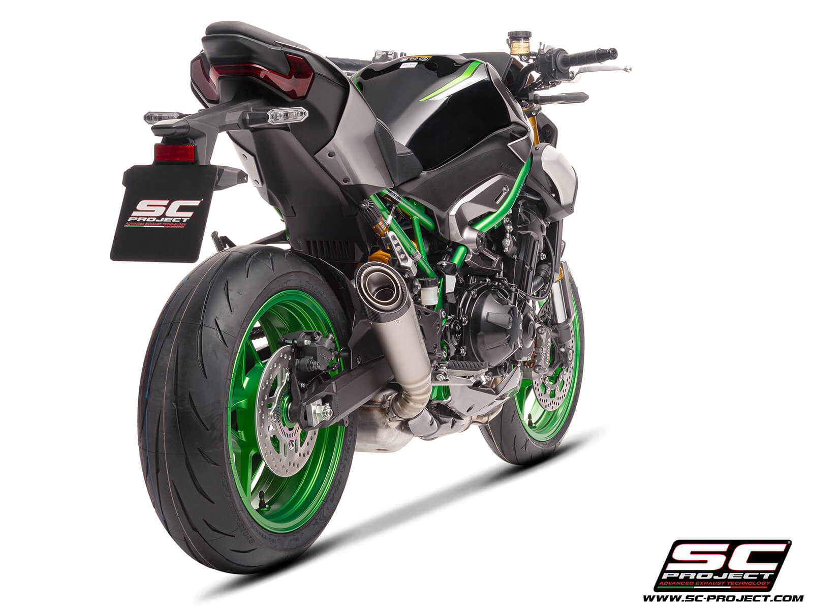 KAWASAKI Z900 (2025) S1 titanium exhaust