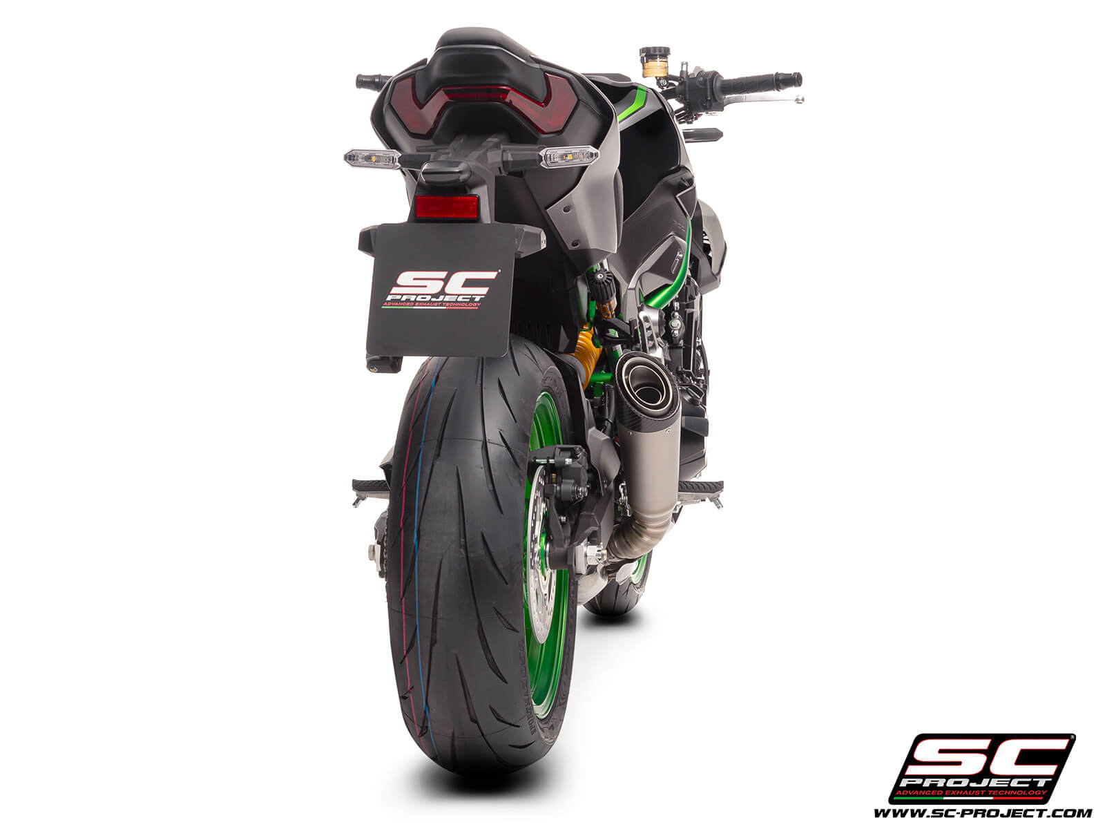 KAWASAKI Z900 (2025) S1 titanium exhaust