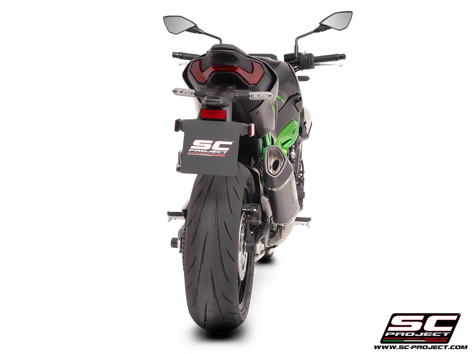 KAWASAKI Z900 (2025) SC1-R carbon exhaust