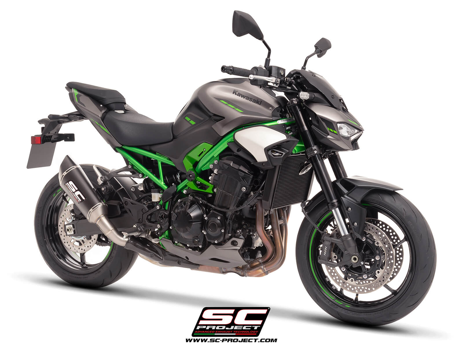 KAWASAKI Z900 (2025) SC1-R carbon exhaust