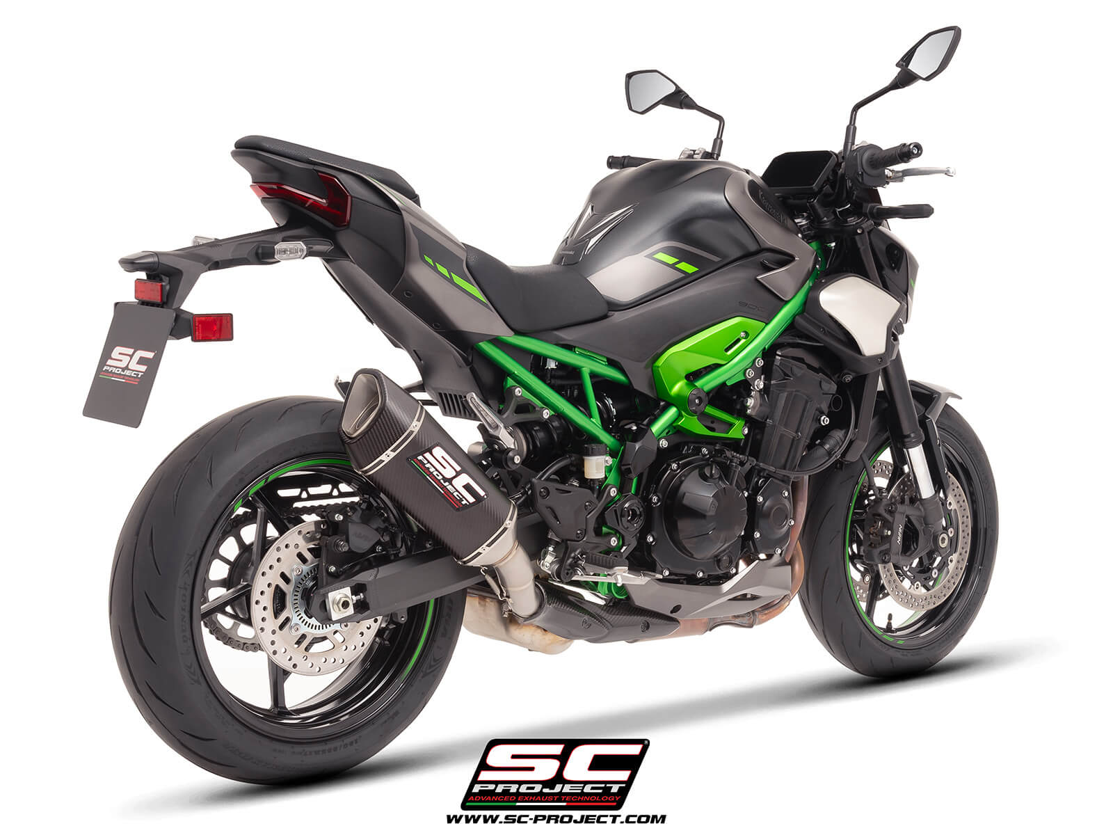 KAWASAKI Z900 (2025) SC1-R carbon exhaust