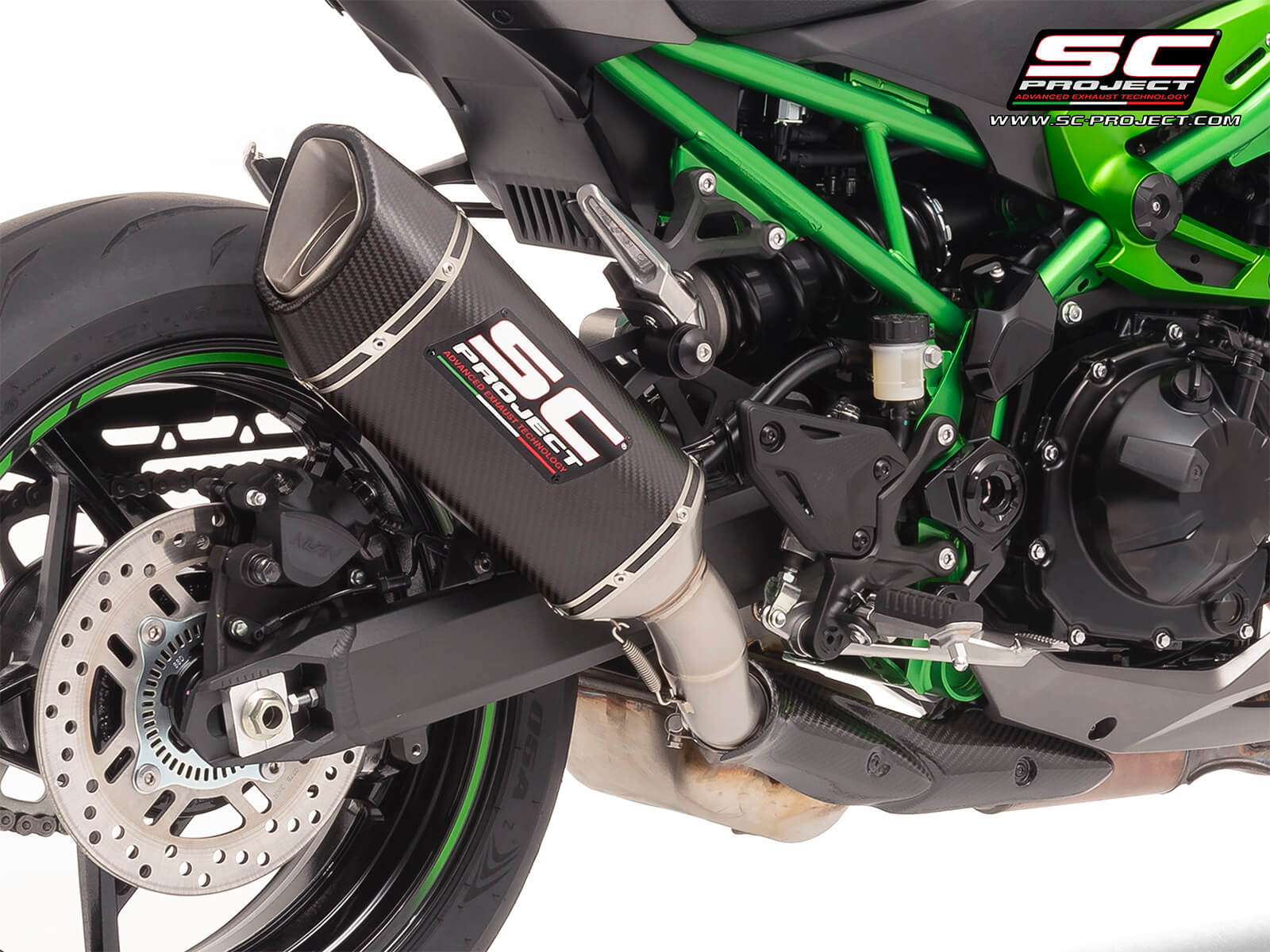 KAWASAKI Z900 (2025) SC1-R carbon exhaust