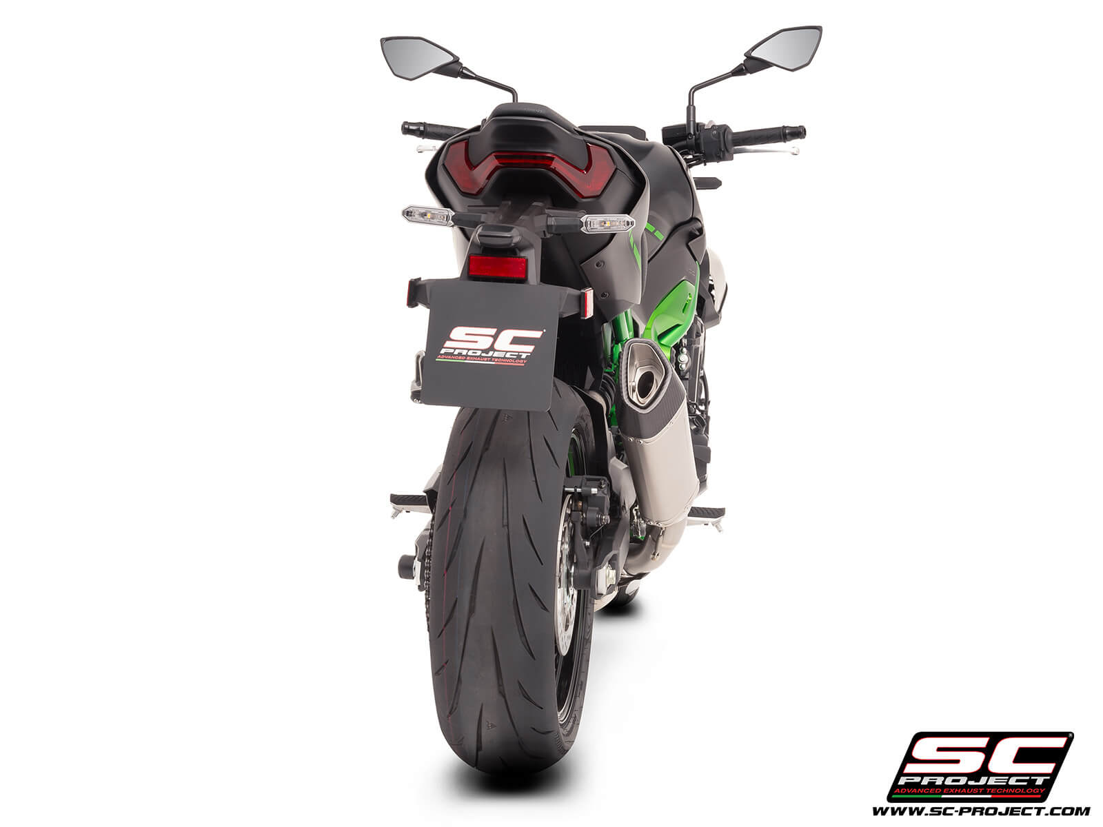 KAWASAKI Z900 (2025) SC1-R titanium exhaust