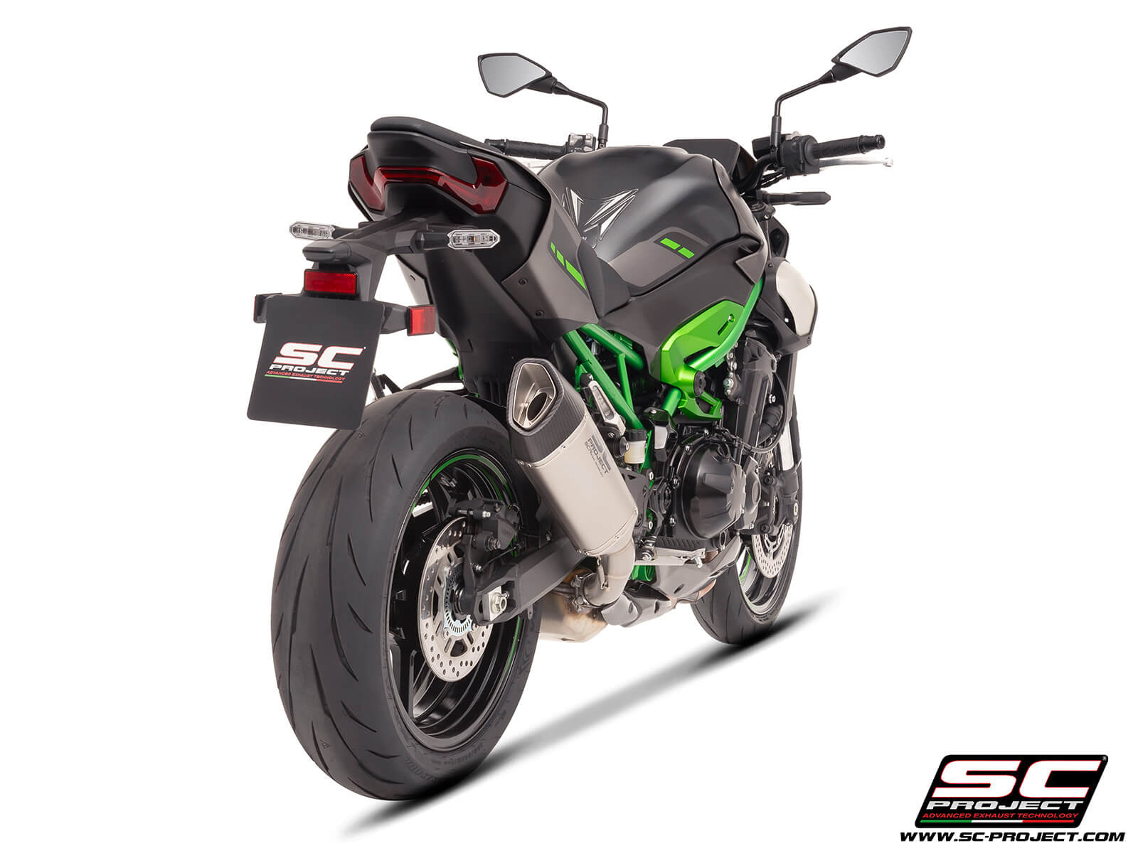 KAWASAKI Z900 (2025) SC1-R titanium exhaust
