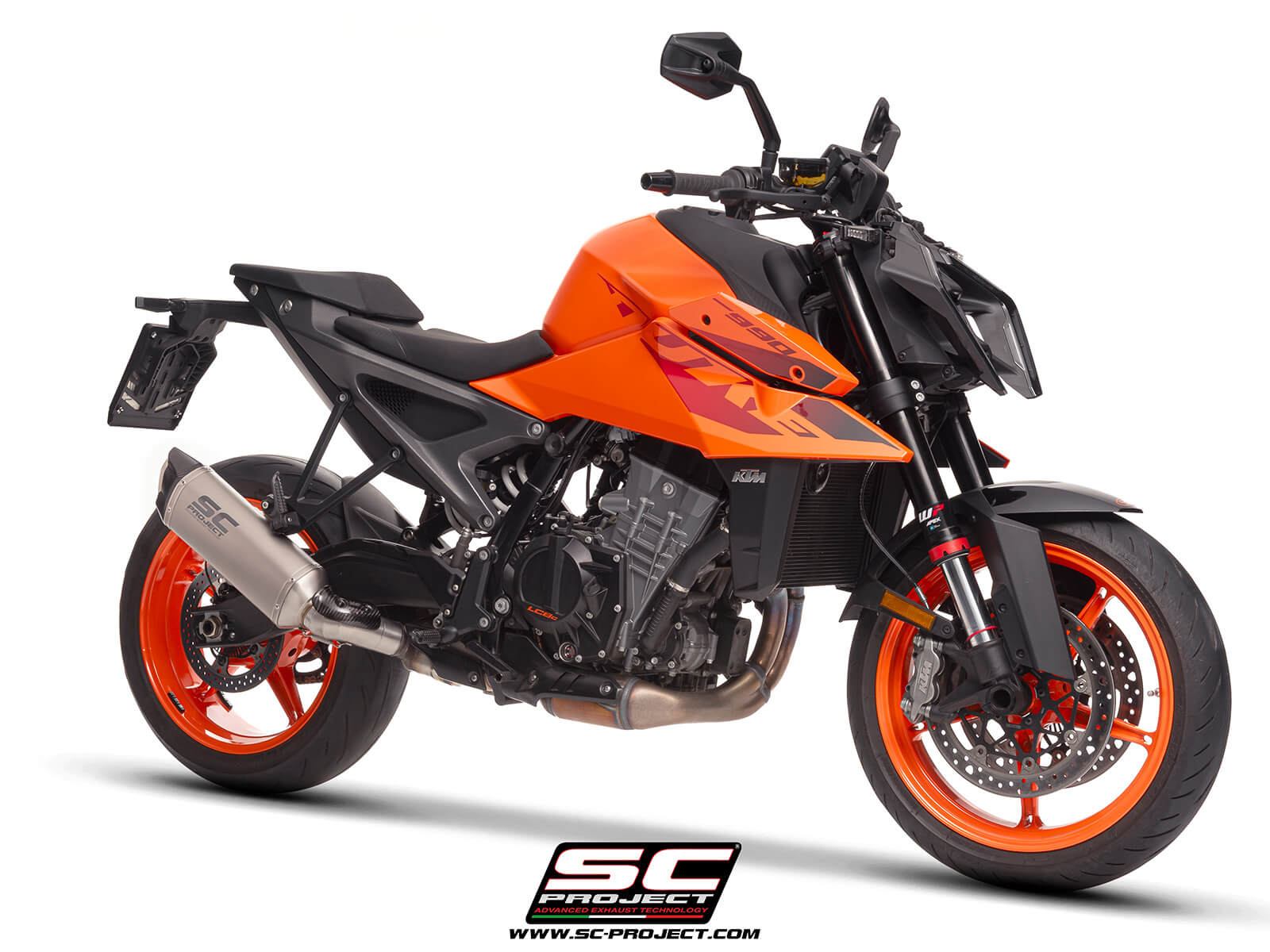 KTM 990 DUKE (2024 - 2025) SC1-X titanium exhaust