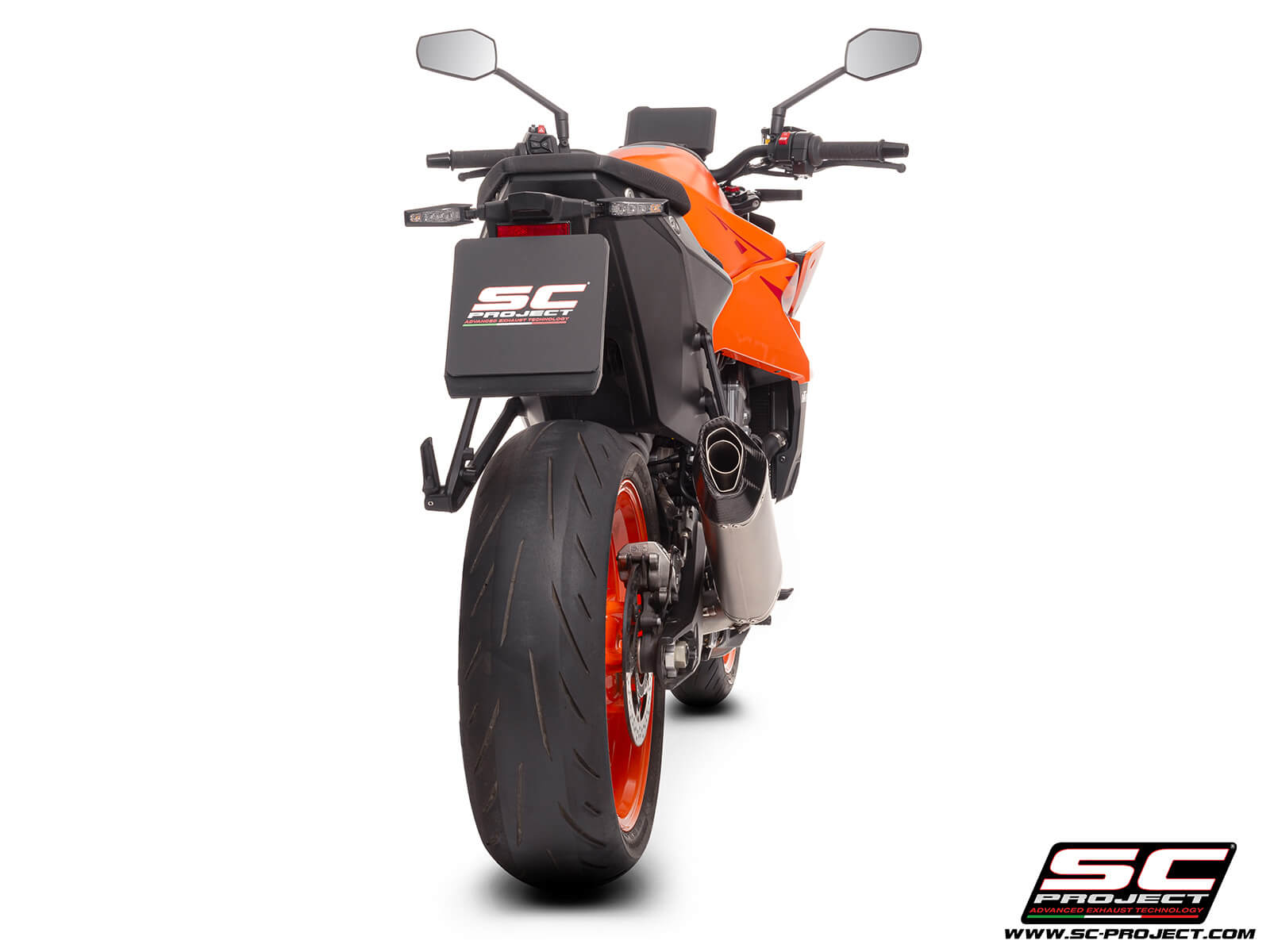 KTM 990 DUKE (2024 - 2025) SC1-X titanium exhaust