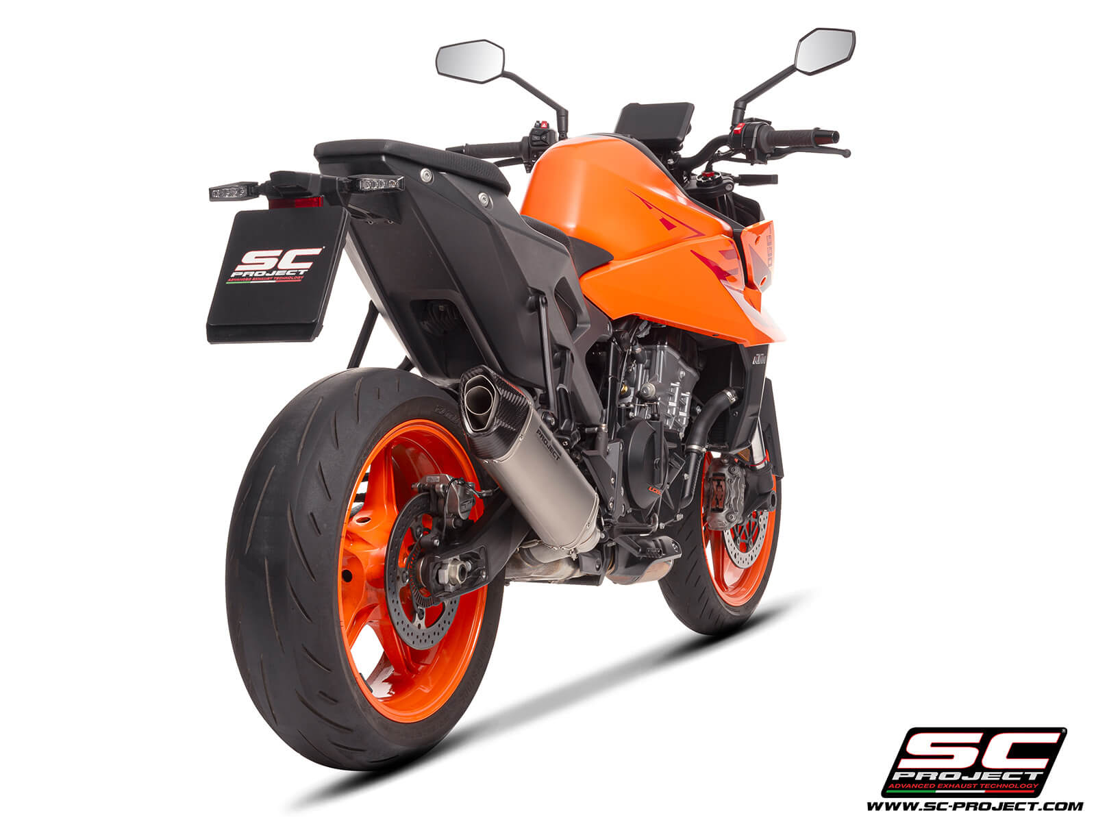 KTM 990 DUKE (2024 - 2025) SC1-X titanium exhaust