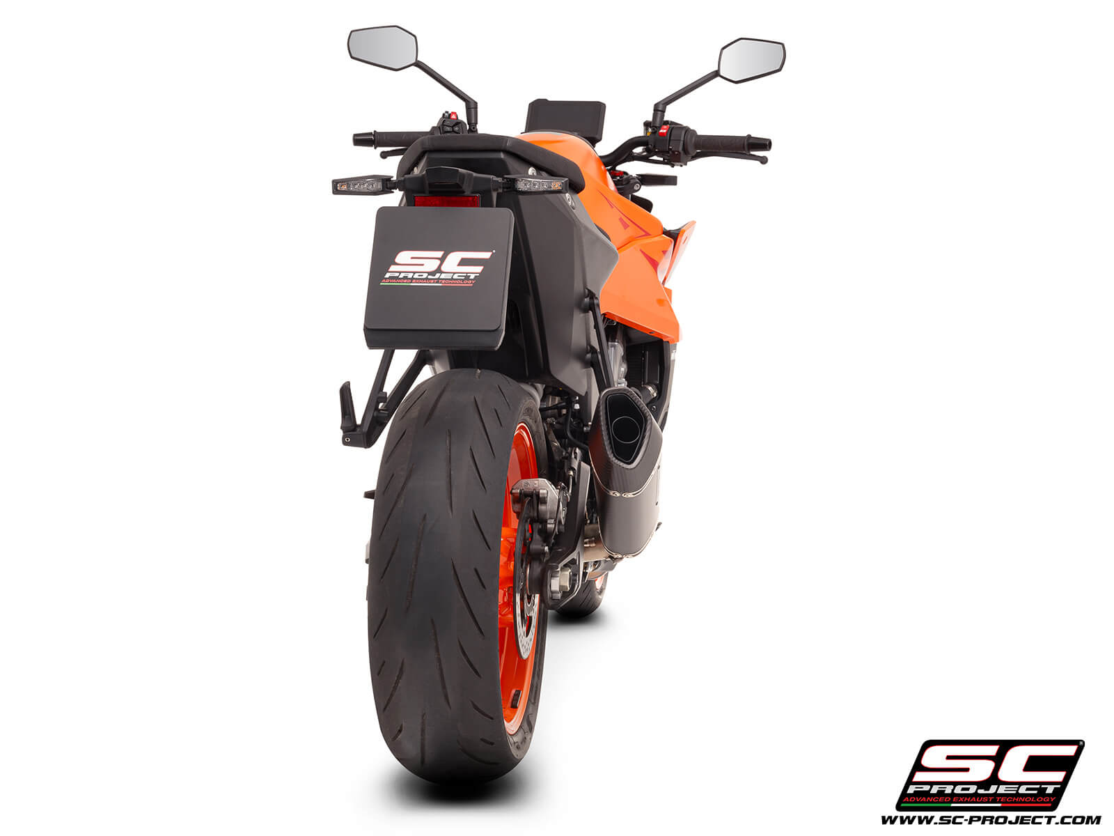 KTM 990 DUKE (2024 - 2025) SC1-R carbon exhaust