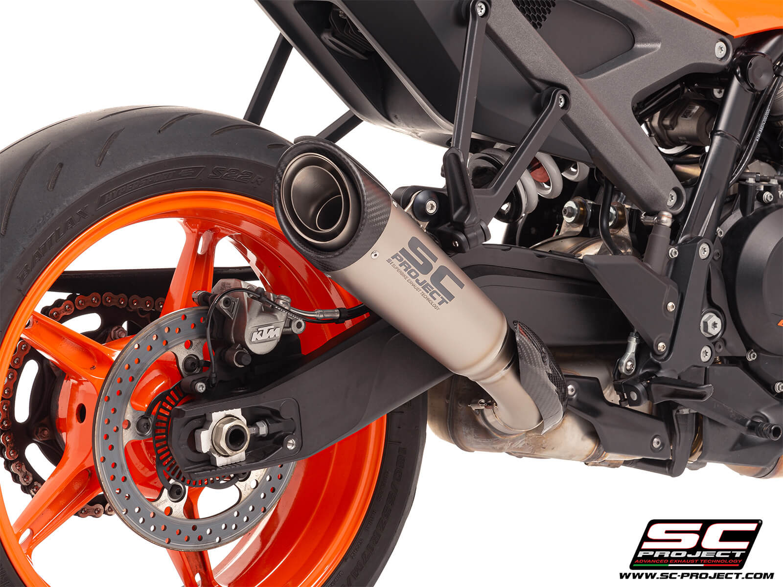 KTM 990 DUKE (2024 - 2025) S1 titanium exhaust
