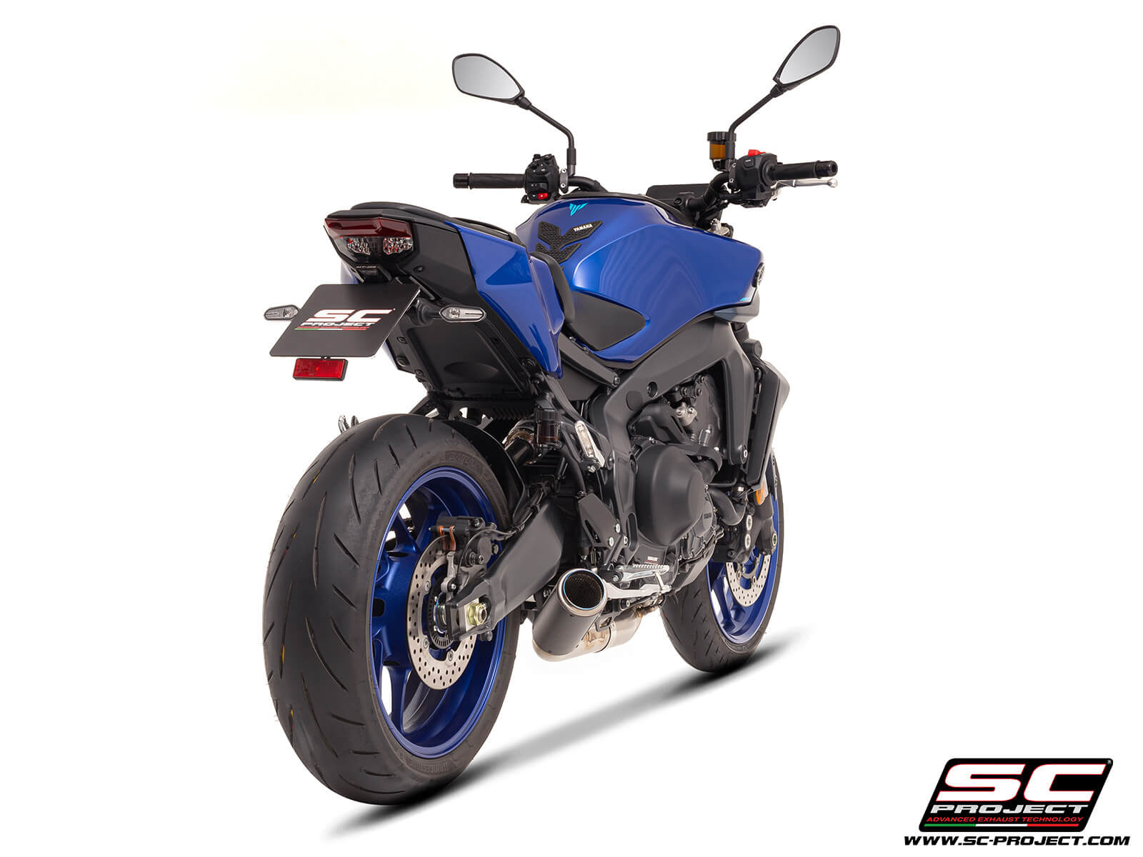 YAMAHA MT-09 (2024 - 2025) 3-1 Stainless steel full exhaust system, with CR-T carbon exhaust