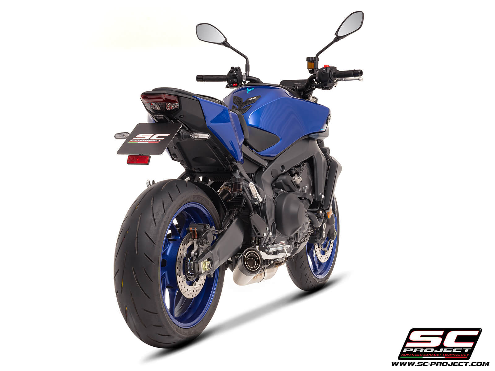 YAMAHA MT-09 (2024 - 2025) 3-1 Stainless steel full exhaust system, with S1 stainless steel exhaust