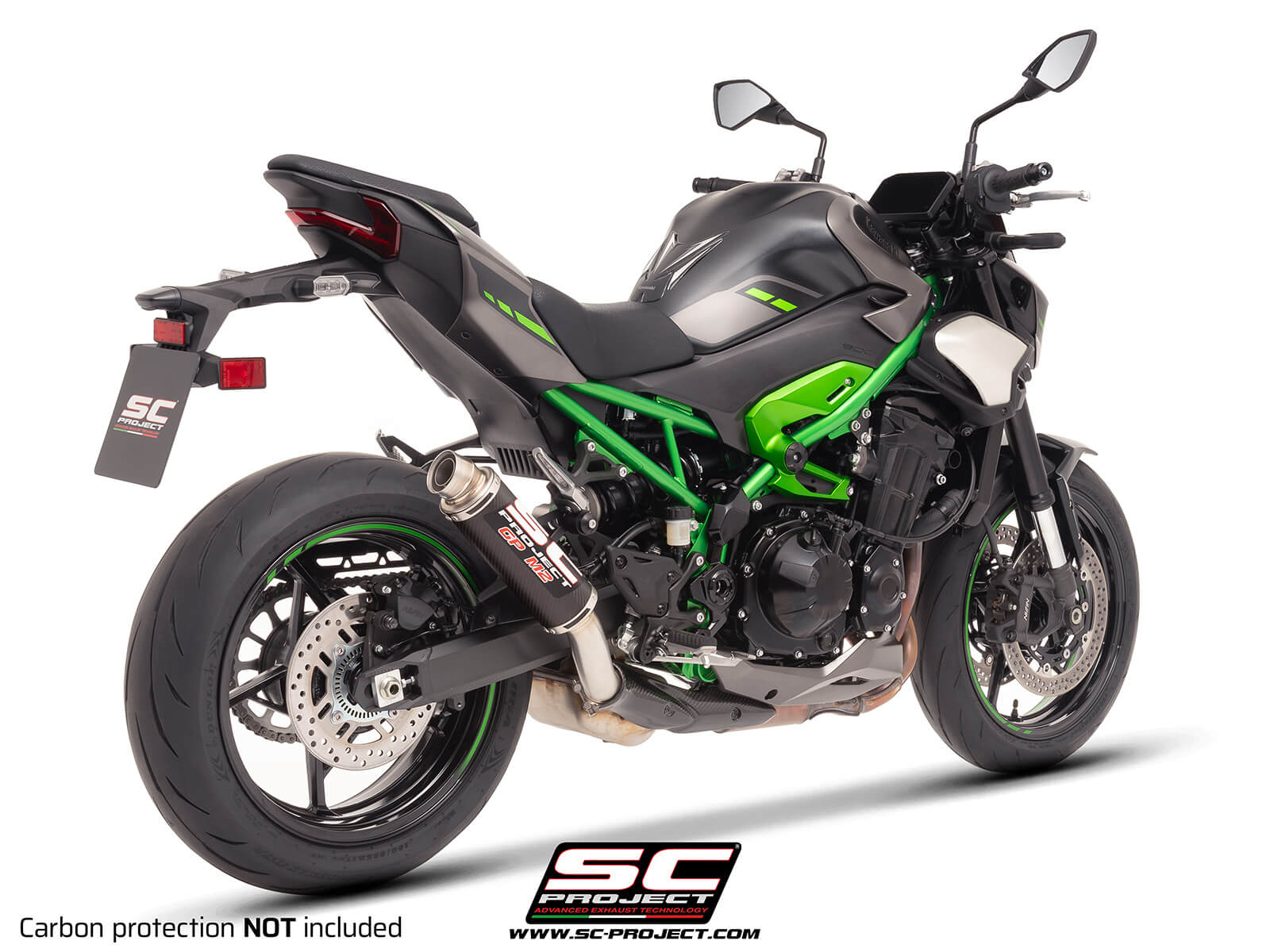 KAWASAKI Z900 (2025-2026) GP-M2 carbon exhaust