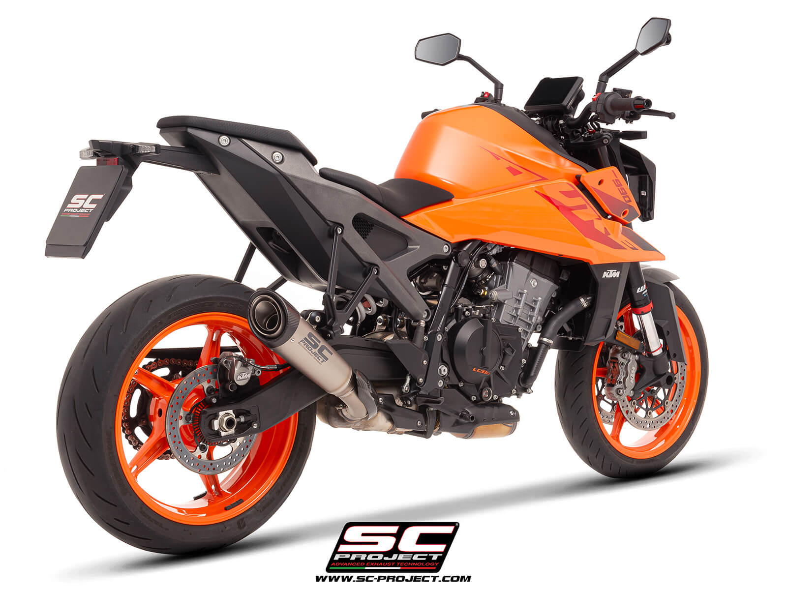 KTM 990 DUKE (2024-2026) S1 titanium exhaust