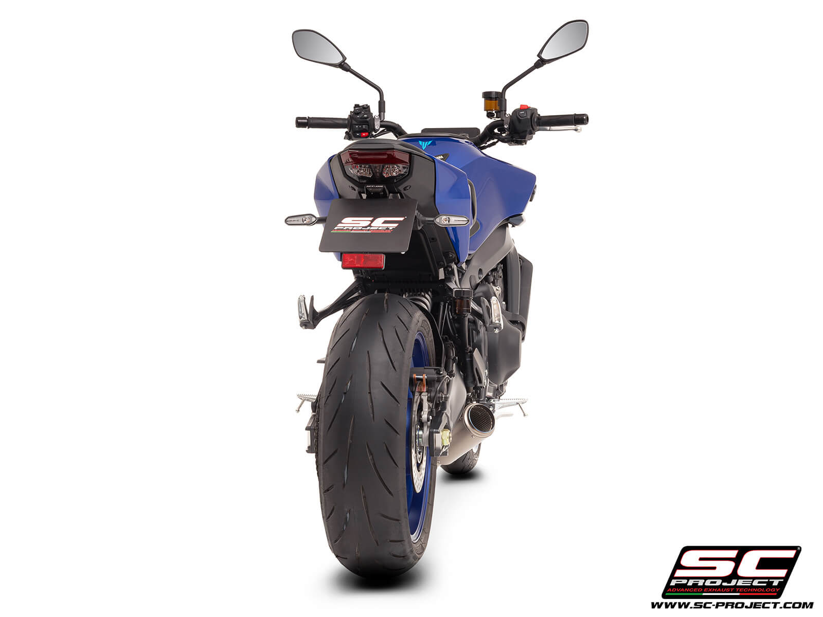YAMAHA MT-09 (2024-2026) 3-1 Stainless steel full exhaust system, with CR-T titanium exhaust