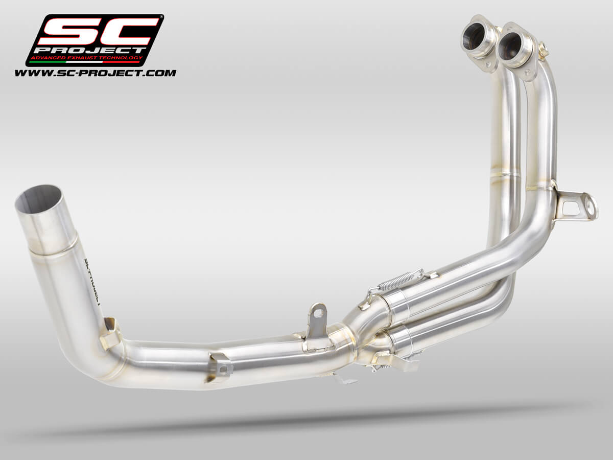 APRILIA TUAREG 660 (2025) 2-1 Titanium headers, compatible with specific SC-Project range and OEM exhaust