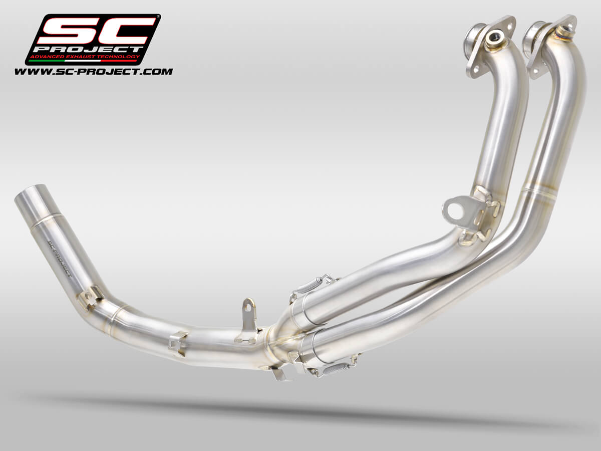 APRILIA TUAREG 660 (2025) 2-1 Titanium headers, compatible with specific SC-Project range and OEM exhaust