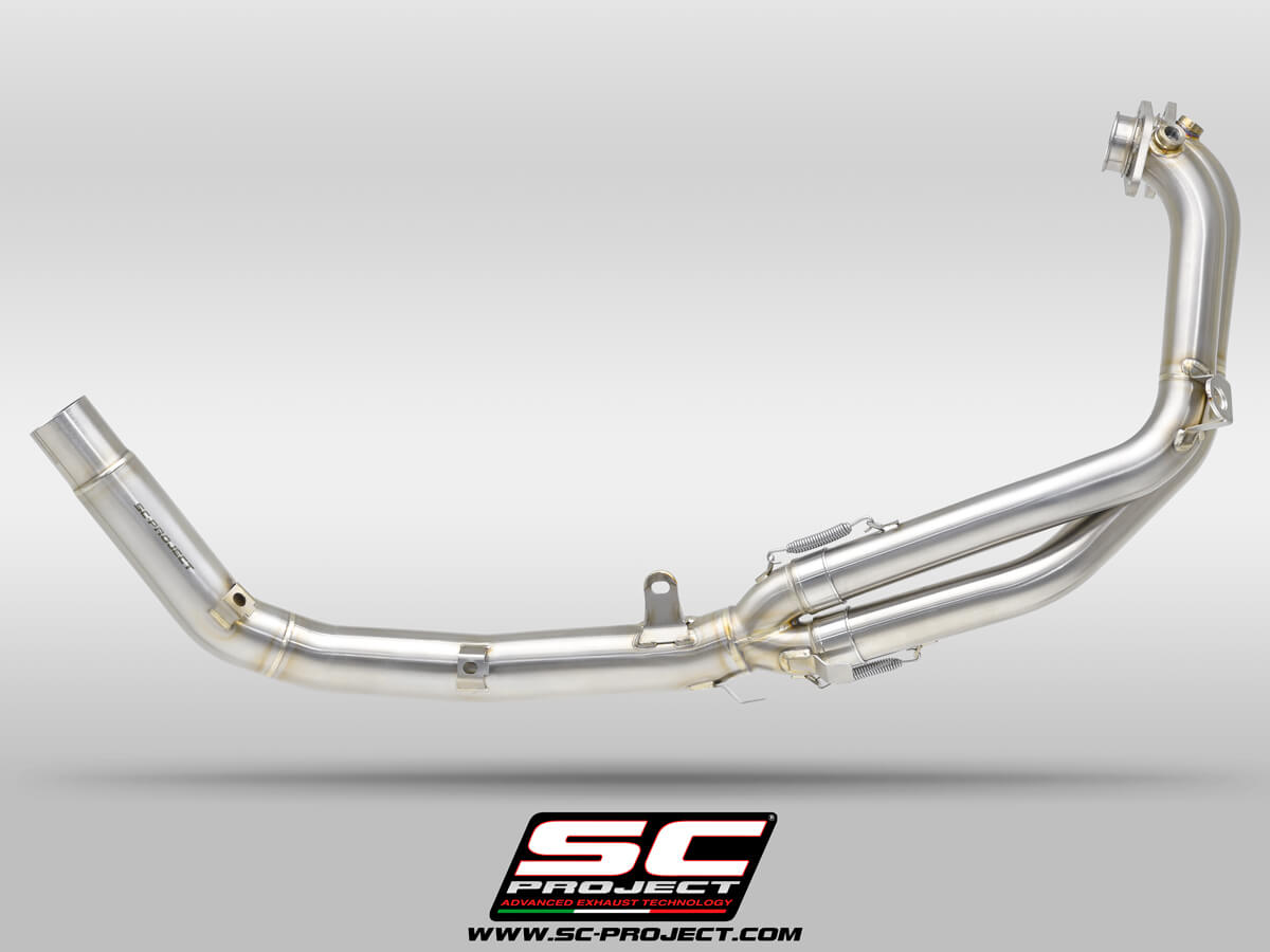 APRILIA TUAREG 660 (2025) 2-1 Titanium headers, compatible with specific SC-Project range and OEM exhaust