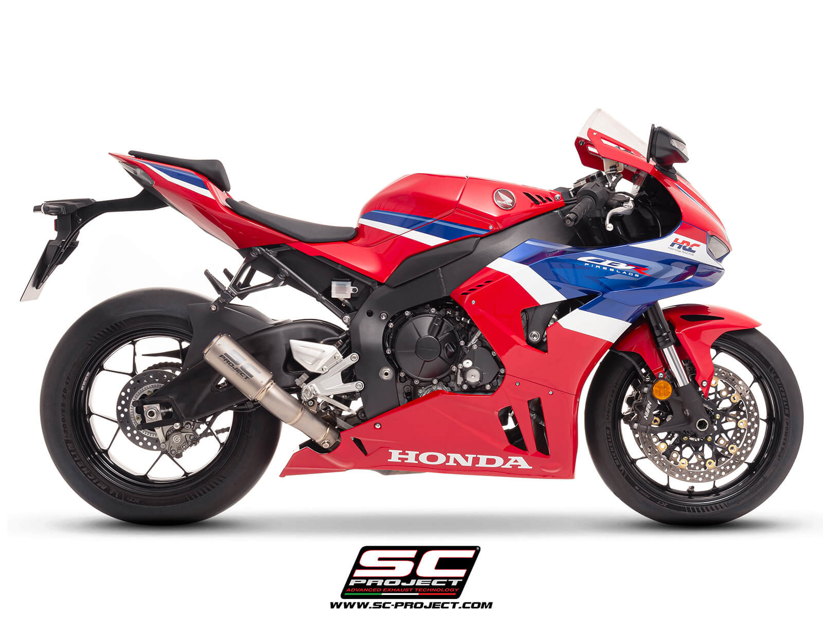 HONDA CBR1000RR-R (2024 - 2025) CR-T titanium exhaust, with titanium exhaust valve