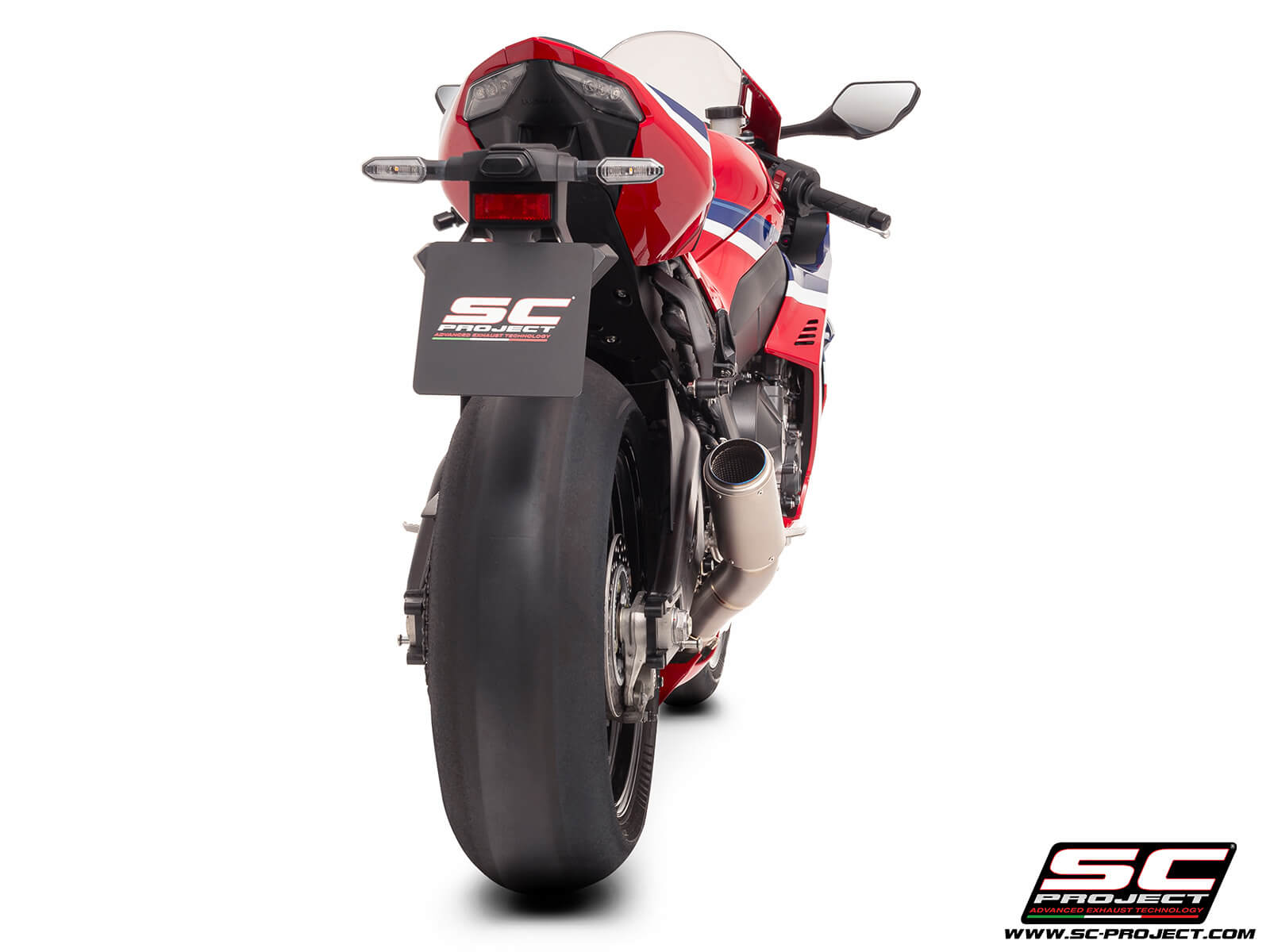 HONDA CBR1000RR-R (2024 - 2025) CR-T titanium exhaust, with titanium exhaust valve
