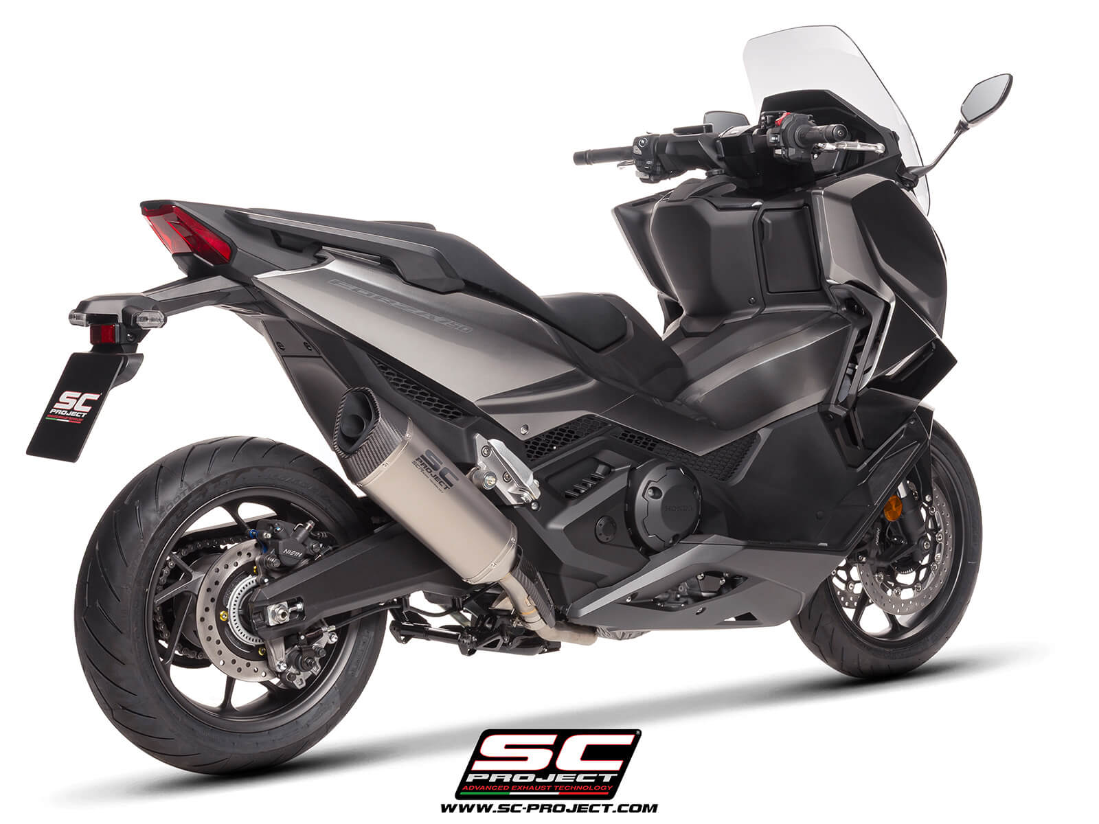 Honda FORZA 750 (2025-2026) SC1-R titanium exhaust