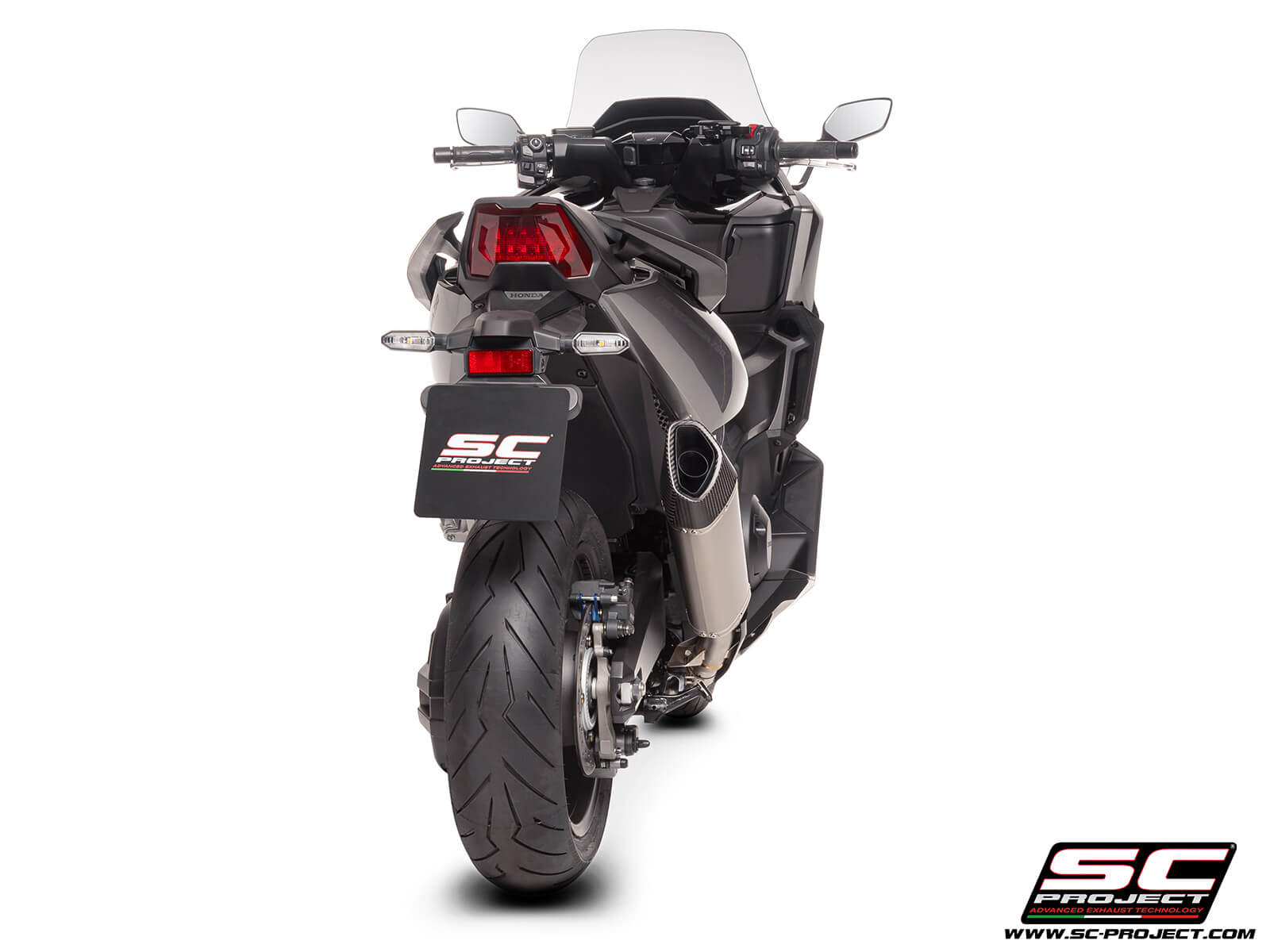 Honda FORZA 750 (2025) SC1-R titanium exhaust