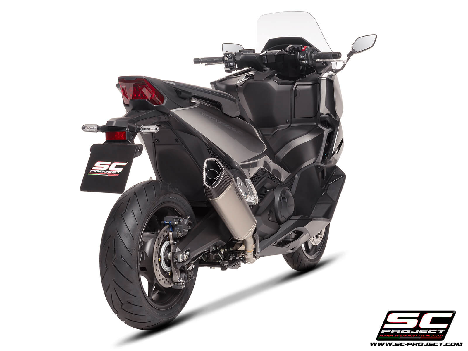 Honda FORZA 750 (2025) SC1-R titanium exhaust