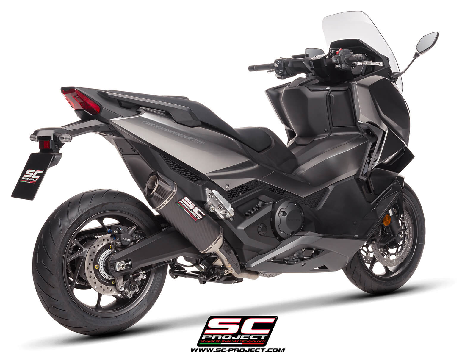 Honda FORZA 750 (2025) SC1-X carbon fibre exhaust
